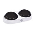 Non-slip And Leak-proof Double Bowl Pet Feeder